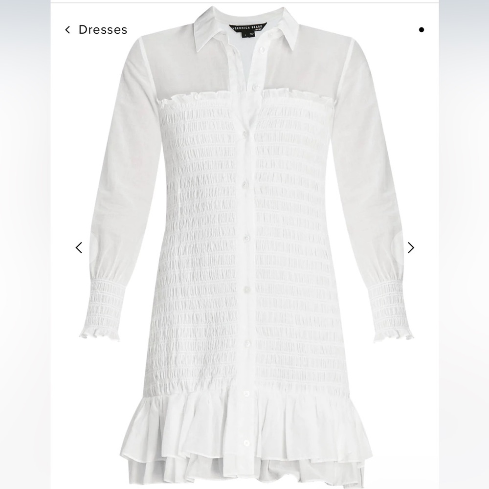 Veronica Beard Kelsey Botton Down Dress